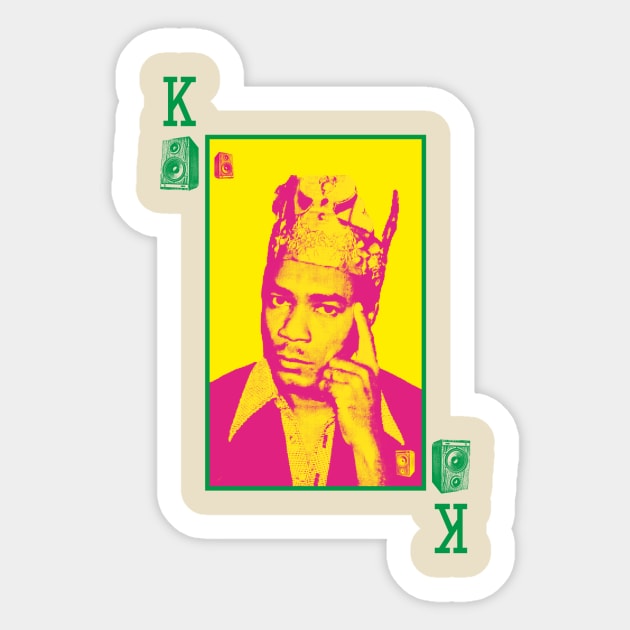 King Tubby Sticker by HAPPY TRIP PRESS